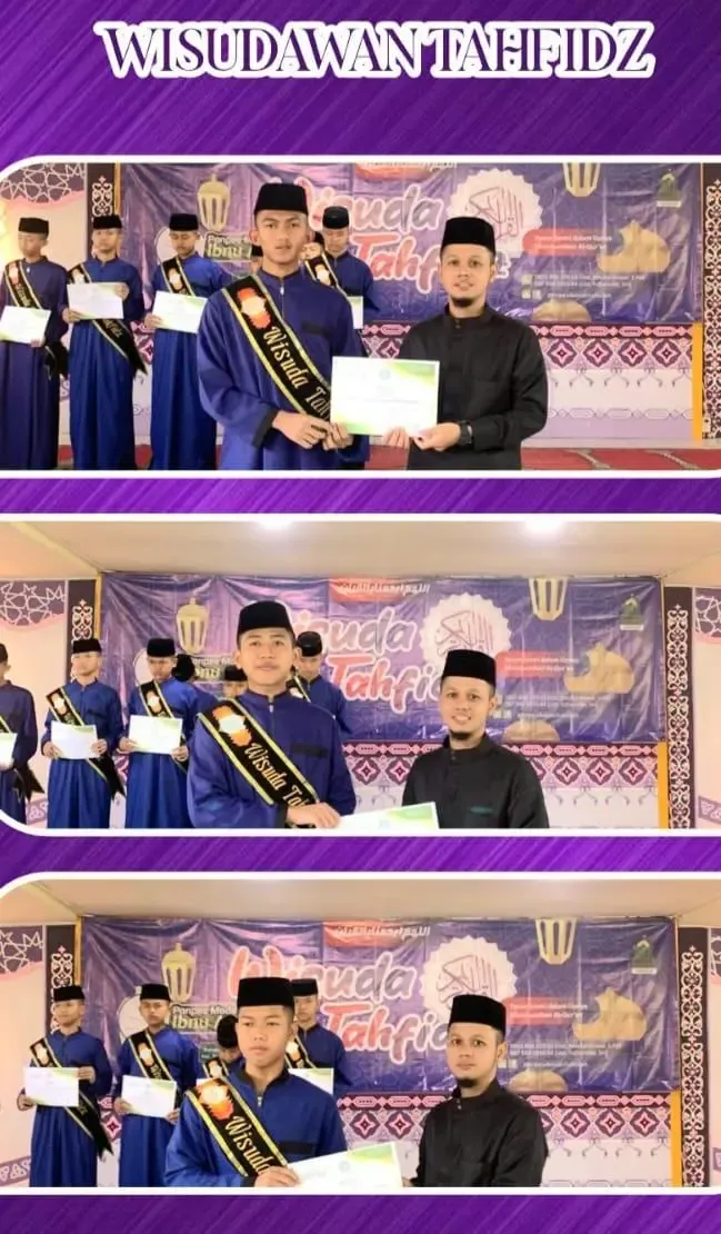 Wisuda tahfiz santri PPM Ibnu Ash-Sholah